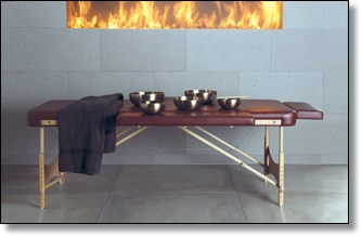 Massageliege Klangliege