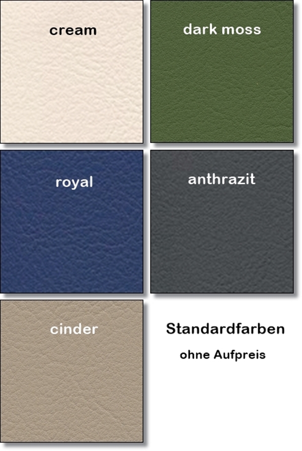 Polsterbezüge Standardfarben