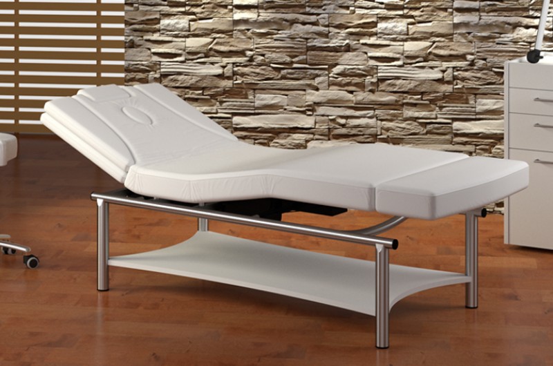 Veda - die besondere Liege für Massage, Wellness und Kosmetik