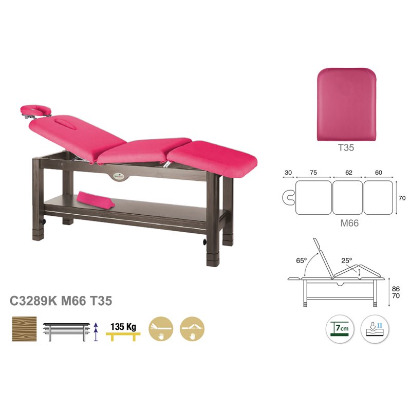 Therapieliege Exopostural C3289k-T33