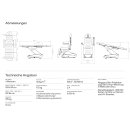 Kosmetikliege Swop B4-HT Beauty | 4 Motoren | 3-teilig | Liegenheizung