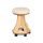 Patientenhocker aus Holz | mit Rollen