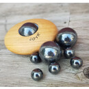 Joya - Massagestift Set | Hämatit & Nussholzstift