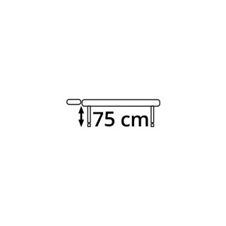 75 cm | inkl Aufsteckfüße 5 cm