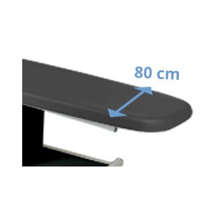 mit extra breiter Liegefläche | 80 cm