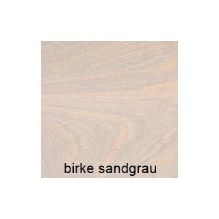 Birke Multiplex farbig geölt sandgrau