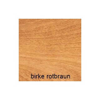 Birke Multiplex farbig geölt rotbraun